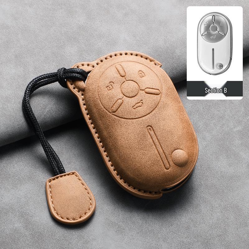 

Premium Xiao Ma Horse Vitality Keycase: Energetic & Cute Design with High-Grade Shell Buckle