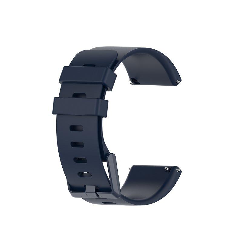 Versa/Versa 2/Versa Lite SE Silicone Solid Color Buckle Watch Band Replacement