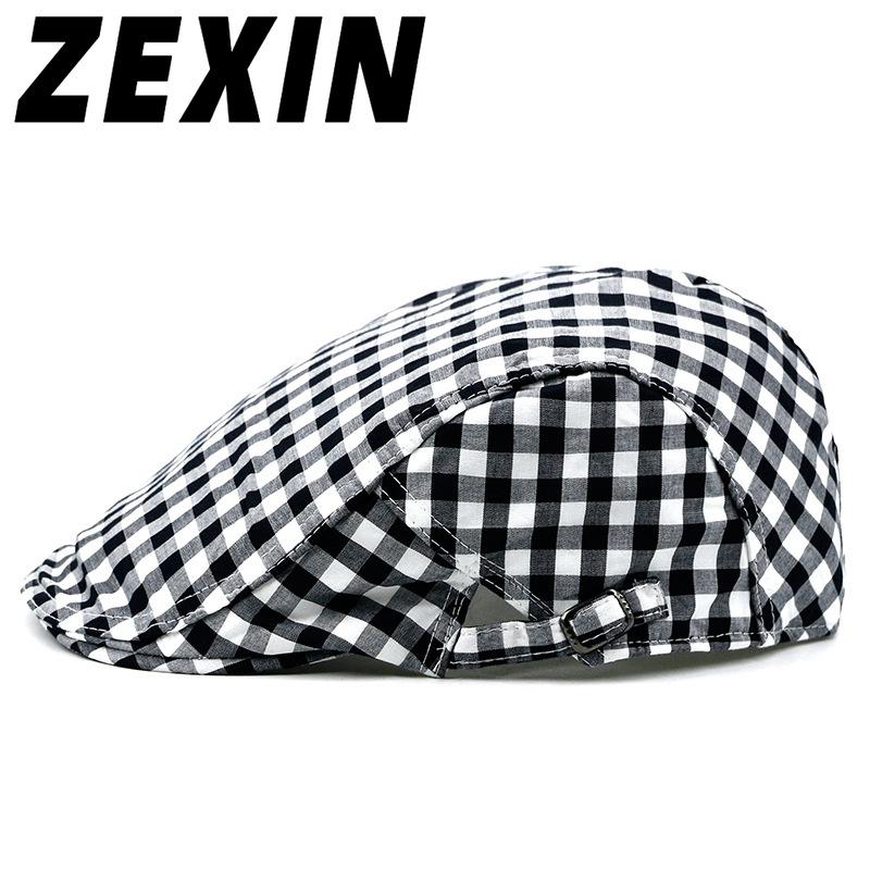 Beret Son Men and Women Fashion Light Shade Cap Outdoor Leisure Women's Hats Spring and Summer Sunscreen Breathable Duck Tongue Hat