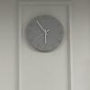 Cement and Sand Creative Nordic Wall Clock Personalized Living Room Fashionable Wall Clock Household Simplicity and Silent Clock