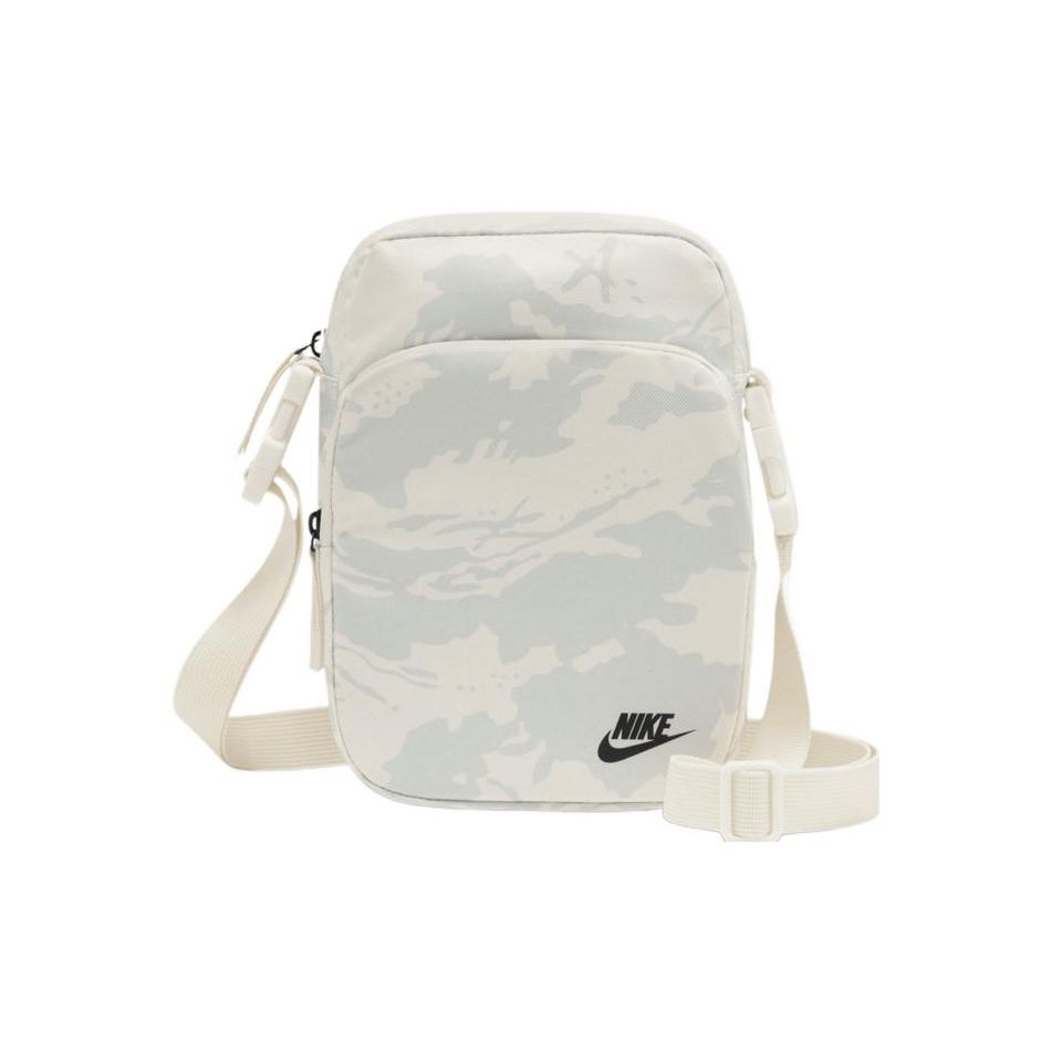 

Nike Heritage Sports Casual Camouflage Print Zipper Shoulder Bag Unisex Shoulder Bag White DQ5934-133 White