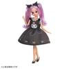 Takara Tomy Licca-chan Dress My Choice Sanrio Characters Dress & Headband Kuromi Dress-up Pretend Play Toy (Ages 3 and up)