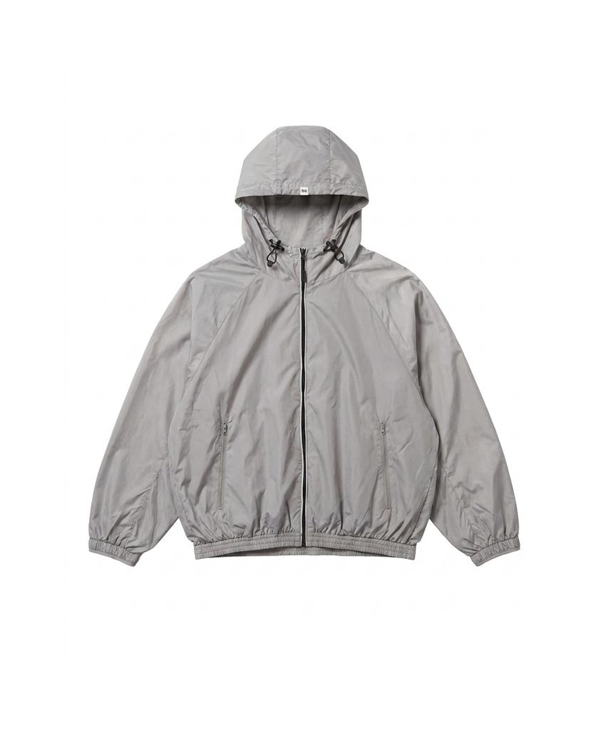 STEELS Sheer Piping Point Oversized Active Windbreaker_1Color