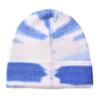 Tie-dye knitted hat rabbit velvet adult soft cute outdoor wool hat warm real raccoon fur ball