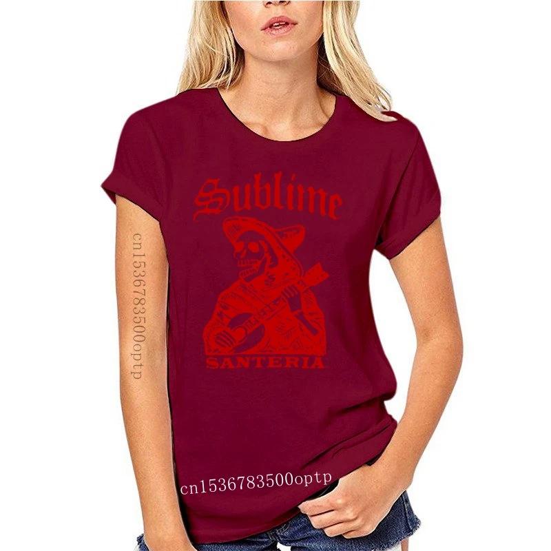 New Sublime Santeria Skeleton Rock Band MenS BW Tee T Shirt 100 Cotton S