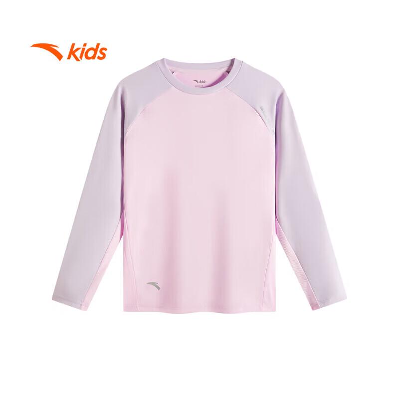 Anta Kids  Boys  Fleece-lined Long-Sleeve T-Shirt A72447402 170
