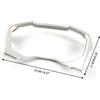 Car Accessories Fit for Toyota RAV4 (XA50) 2019 2020 2021 2022 2023 2024 2025 Inner Dashboard Console Display Decorative Cover Trim (Glossy Chrome
