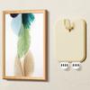 1/2/10Pcs Picture Frame Hook Punch-Free Self-Adhesive Wall Hooks Strong Adhesive Seamless Wall Hanging Organizer