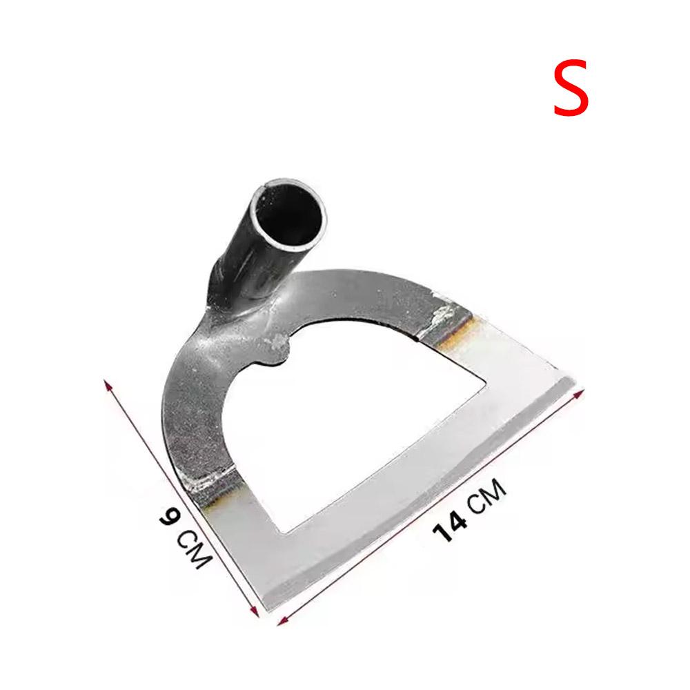 Shovel-shaped Hollow Hoe Weeding Rake Labor-saving Steel Weeding Hoe for Farm Gardening Soil Loosening Tools