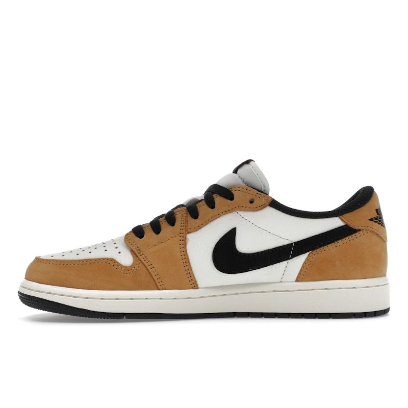 Air Jordan 1 Retro Low OG Rookie of the Year Men Sneakers Brown Sail Black CZ0790-107