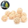 Sepak Takraw Toy   Rattan Safe and Harmless   Small Animal Chew Toy for