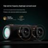 Portable High-Power Waterproof Bluetooth Speaker with Heavy Bass