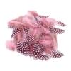 Yousheng 50Pcs Guineahen Feathers Natural Chicken Tail Feathers Bright Colors 4.5-10cm Feathers for Crafts DIY Earrings Dream Catcher Wedding Easter