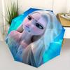 Frozen II Queen Elsa Ice Princess Automatic Opening and Closing Folding - A Good Choice for Gifts, Fashionable and Convenient Umbrella With