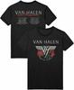 Van Halen Barbed Wire And Roses Tour T-Shirt Unisex Cotton All Sizes Reprint