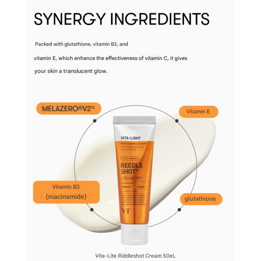 VT COSMETICS Vita-Light Reedle Shot Cream (50ml)