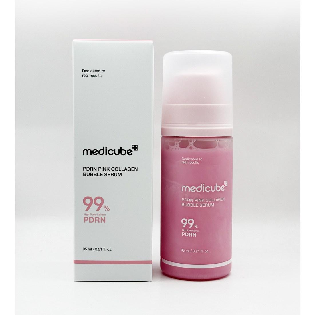 medicube PDRN Pink Collagen Bubble Serum 95ml medicube Bubble Serum*1