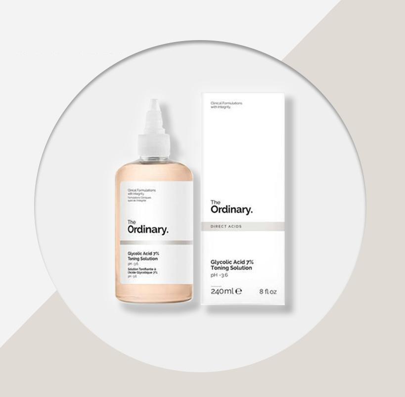 

Тонизирующий раствор с обычной гликолевой кислотой 7% 240 мл 240ml