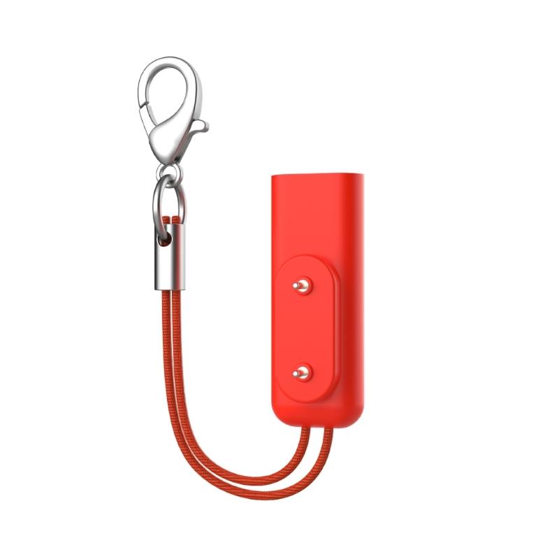 Magnetic Charging Cable Holder For Fitness Trackers 6th To 10th Generation Secure Connection Lightweight Travel Friendly красный