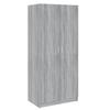 VidaXL Wardrobe Sonoma Grey 80x52x180 Cm Engineered Wood 815352