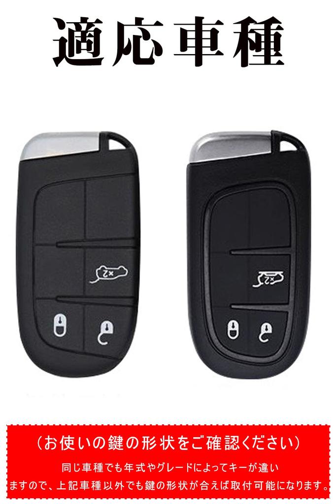 LETINGFAR Nyckelfodral för JEEP, Smart Nyckelfodral, Nyckelskydd, Dedikerad JEEP-design, 3J Nyckelhållare, etc, röd