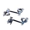 Universal Drum Mounting Clamp with Quick and Easy Assembly Drum Equipment Stand for Easy Installation and Portability