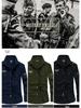 Men's Plus Size Cotton Long Sleeve Casual Shirt - Spring & Autumn
