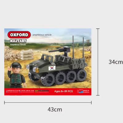 Oxford Military Amphibious Vehicle Assembly Model Kit ( 8 Year+ )