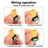 XT60 Male Female to 2PIN Screw Terminal Solderless Adapter Connector For Solar Panel FPV Drone Model Aircraft Balance Charger