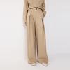 ELLE French Brushed Fashion Design Loose Versatile High Waist Commuter Wide Leg Pants Casual Pants Women Bottoms EK53183