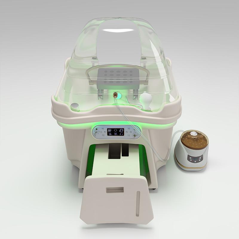 EU Warehouse Water Circulation Head Spa Shampoo Chair, Hairdressing Chair. Portable Small Shampoo Station, Chair Mobile Therapy