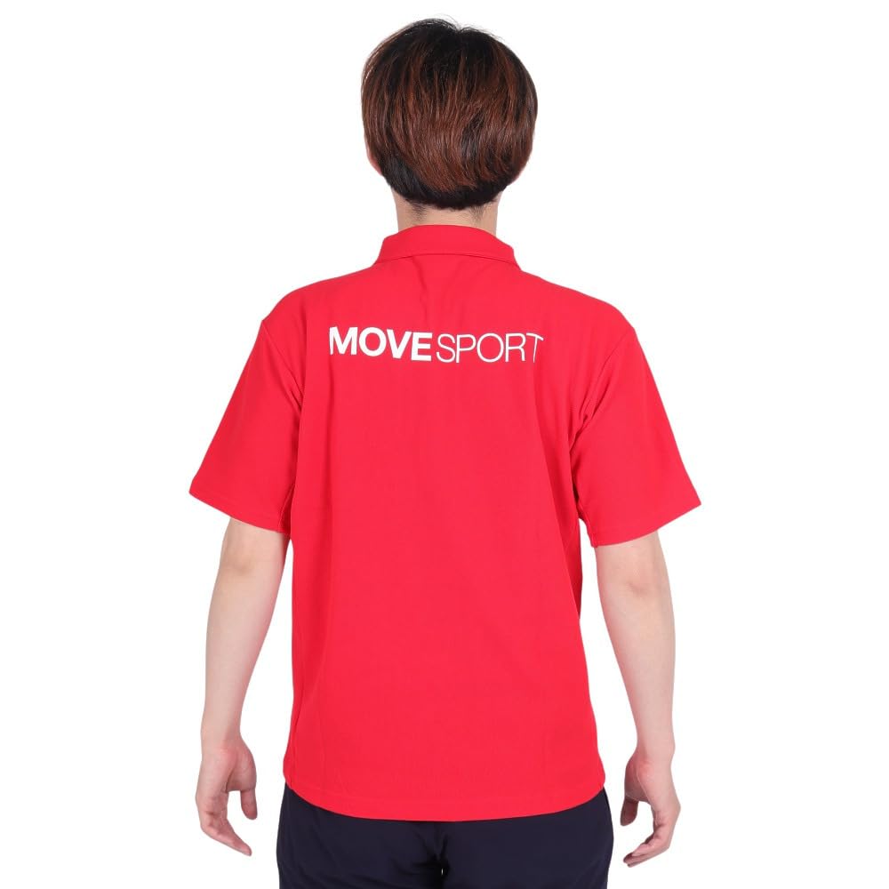 DESCENTE SUNSCREEN Demon Kanoko Back Logo POLO RD L