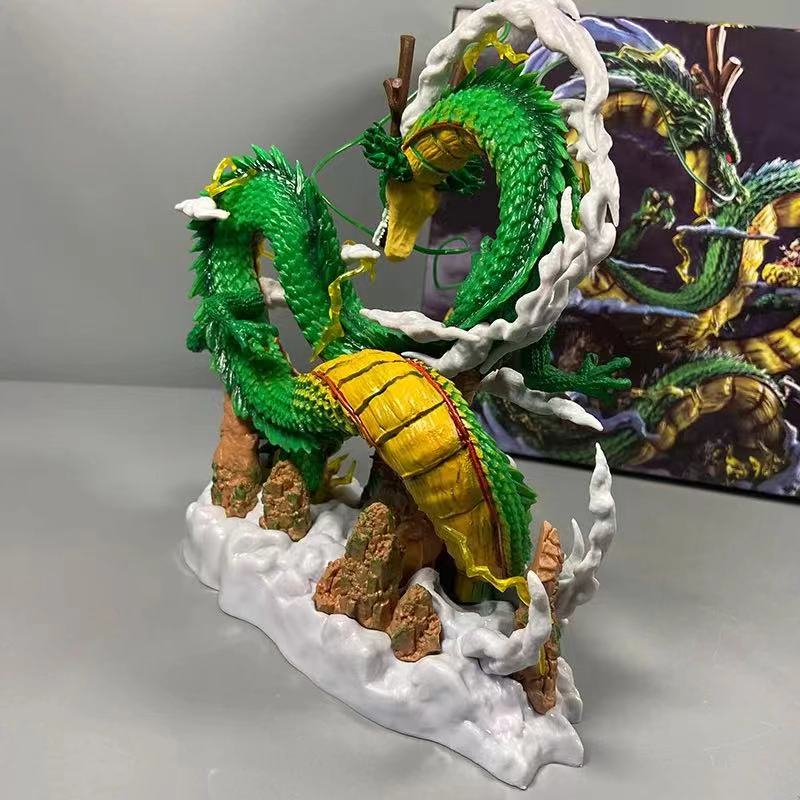 Anime Dragon Ball Z Figure Shenron With Kid Goku Figurine PVC Action Figures Shenlong Collectible Model Statue Toys Gift