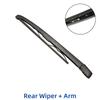 13" 325mm Rear Wiper Blade & Arm Set Kit For KIA Sportage Hatchback 2005-2010 Windshield Windscreen Tailgate Window Rain Brush
