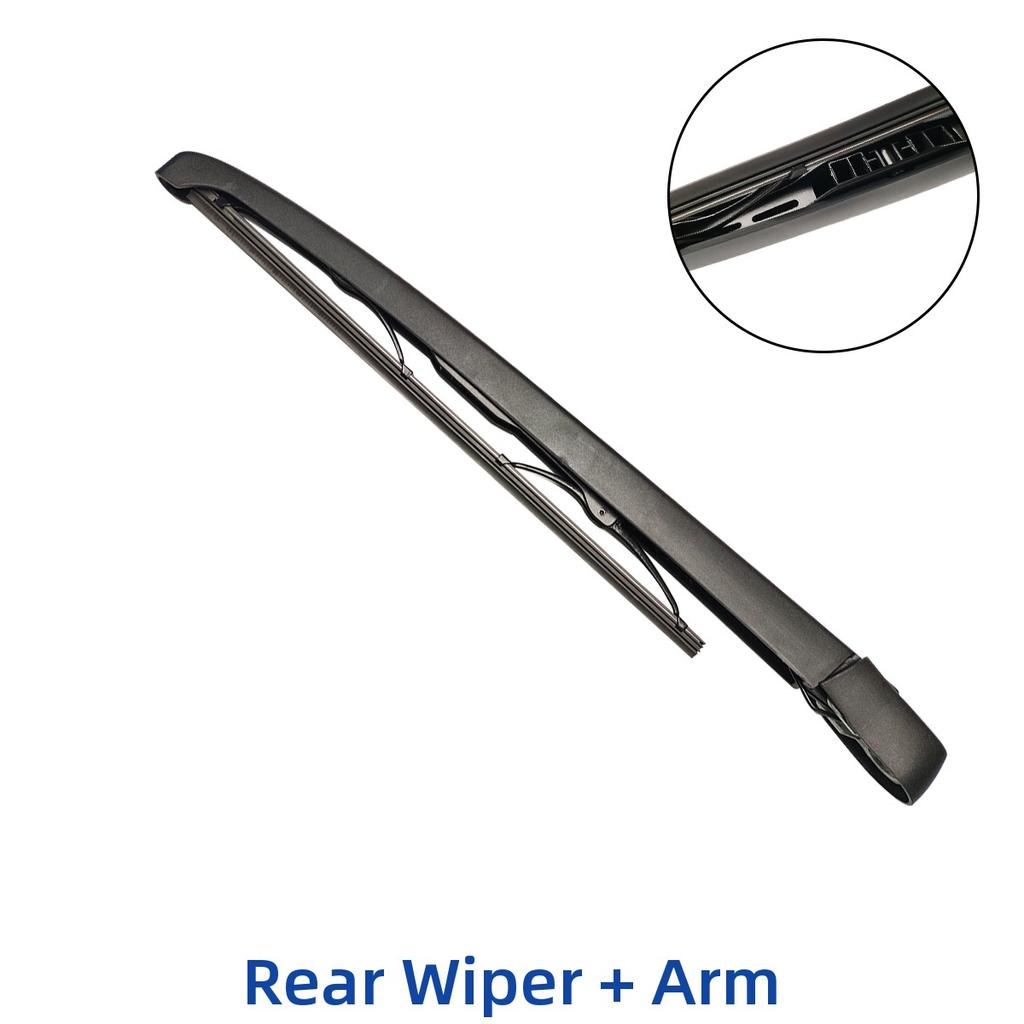13" 325mm Rear Wiper Blade & Arm Set Kit For KIA Sportage Hatchback 2005-2010 Windshield Windscreen Tailgate Window Rain Brush