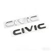 ABS Car Rear Trunk Letters 3D Emblem Tail Badge Sticker for CIVIC Logo Decals Auto Stickers Styling Decoration