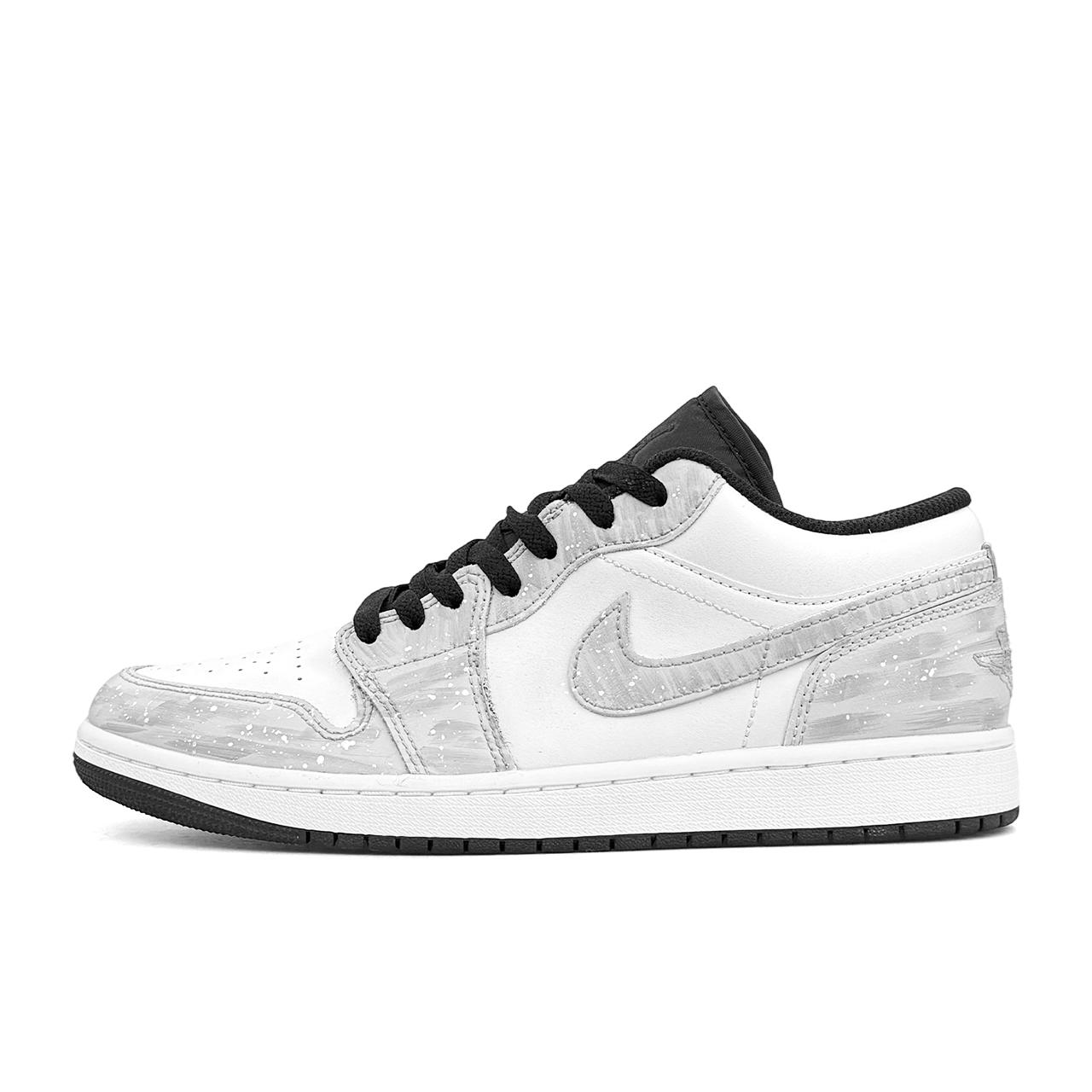 

Jordan Air Jordan 1 Abrasion Resistant Abrasion Resistant Low top Vintage Basketball Shoes Unisex Gray White 553558-081(Team1626-) 44.5
