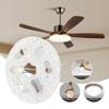 15W Ceiling Fan LED Light Replacement 3000K 4200K 6500K Ceiling Fan Light Panel  Home Lighting