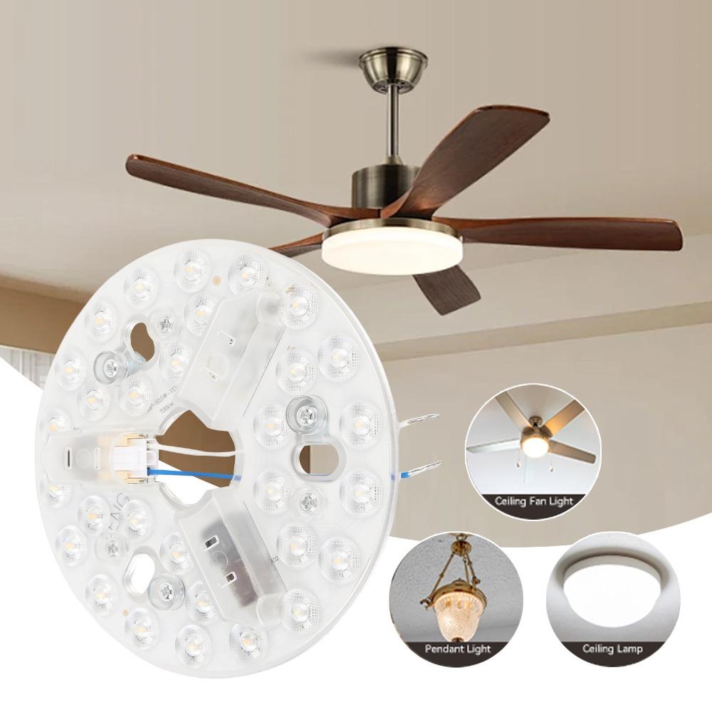 15W Ceiling Fan LED Light Replacement 3000K 4200K 6500K Ceiling Fan Light Panel  Home Lighting