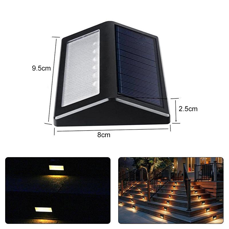 Solar Lamp Outdoor LED Lights IP65 Waterproof Wall Lamp for Garden Balcony Yard Street Patio Decor Lighting Clearance