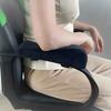 1/2 Pcs Office Chair Armrest Pads Memory Foam Pressure Relief Elbow Cushion Ergonomic Armrest Pad Universal Curved Armrest Cover