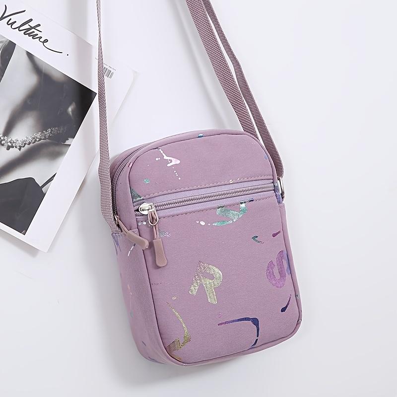 Large Capacity Nylon Crossbody Bag - Chic Women's Versatile Travel Shoulder Purse with Polyester Lining