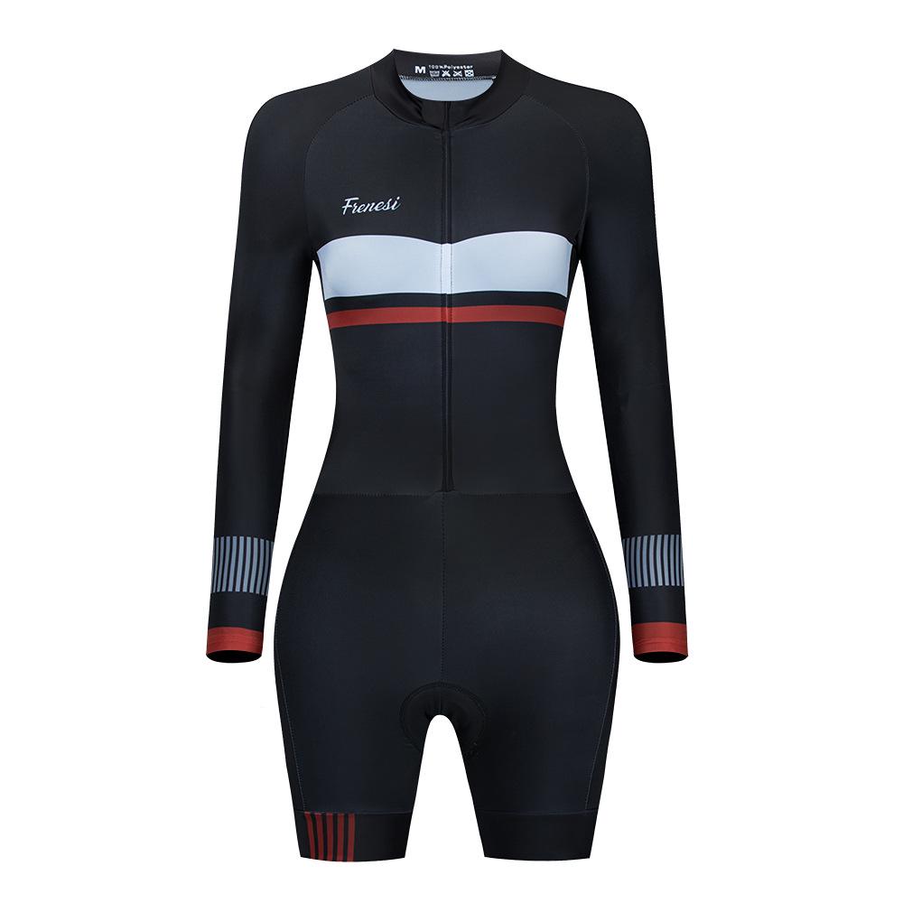 

FRENESI Men s and Women s Cycling Suit: Short Sleeve Triathlon Onesie for Summer. XS