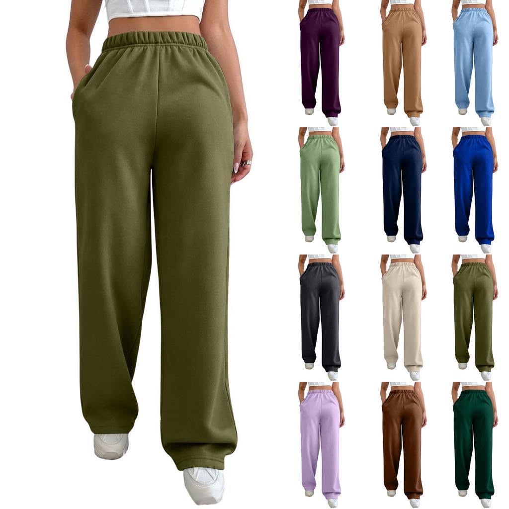 Women's Fashion Casual Wide Leg Sweatpants for and Everyday Wear