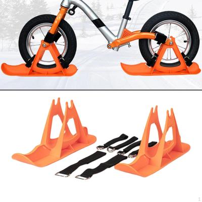 2 v 1 Zimní sněžný sáňkařský kolo lyže sáňky lyžařské sáňky s popruhy sjezdové sáňky chůze bob