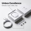 Air Pro 2 TWS Wireless Earbuds Secure Fit In-ear Headphones Stable Wearing For Sport Bluetooth Earphones For Smartphone