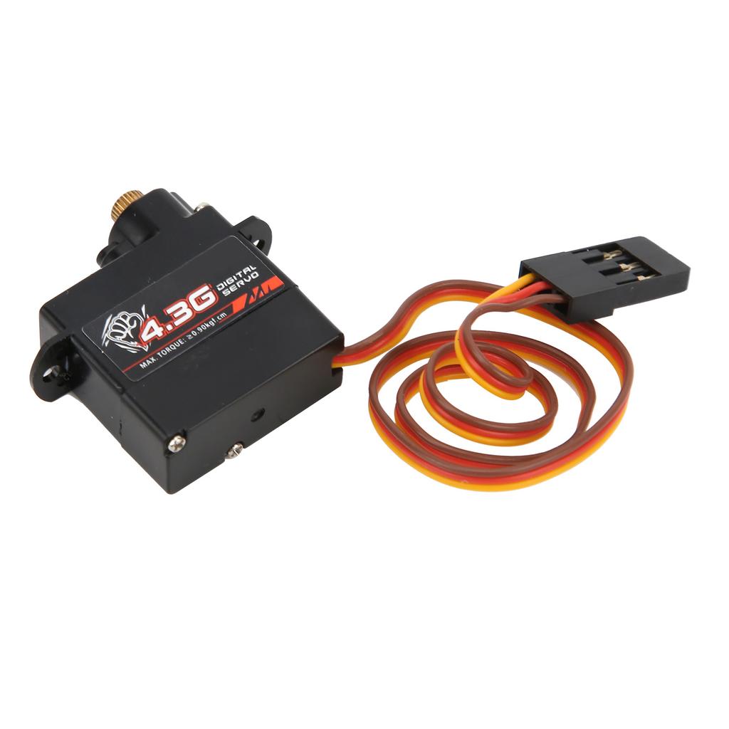 RC Digital Servo Set 4.3G Metal Gear Coreless Motor Servo for 124 RC Car Airplane FixedWing