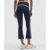 Lululemon Nulu Sporty Trim Mid Rise Flared Pant Club Blue White