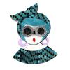 New Cute Colorful Bowknot Girls Acrylic Brooches for Women Cartoon Glasses Lady Brooch Badges Pins Casual Jewelry Accessories