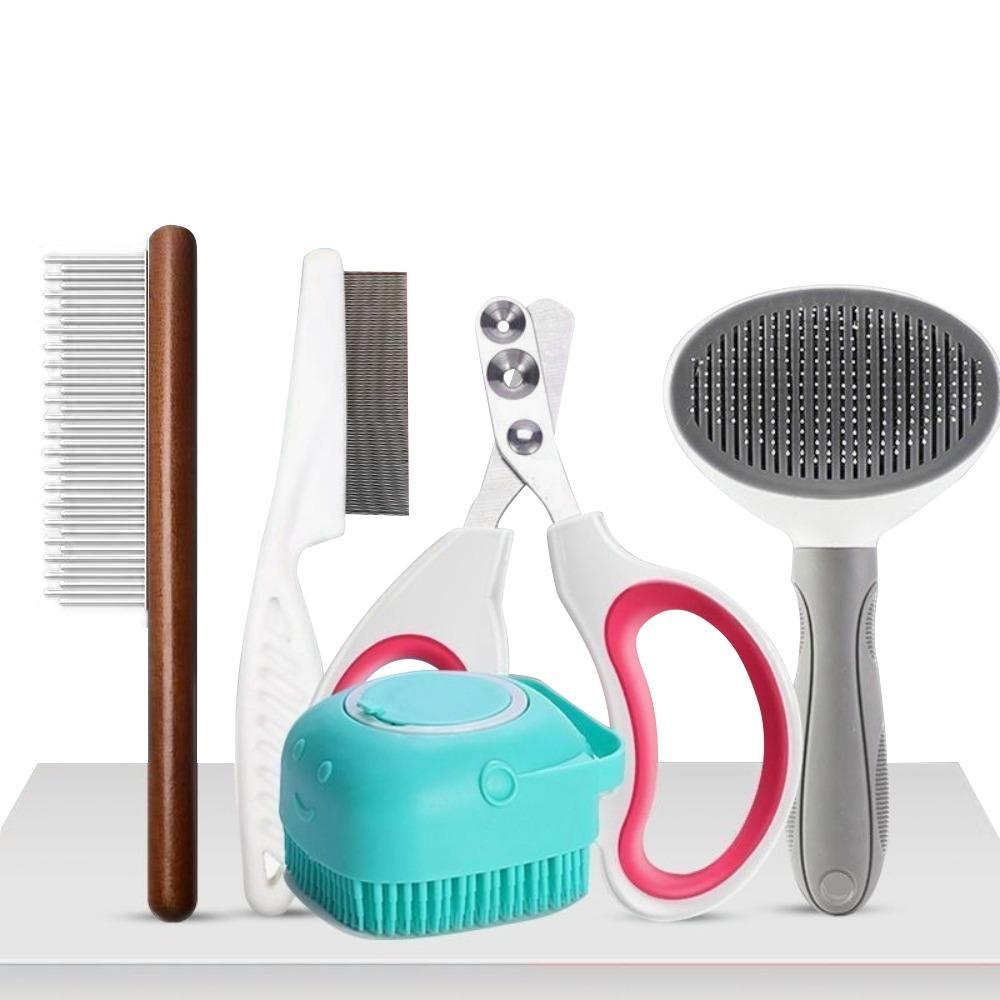 

Практичний інструмент для чищення домашніх тварин Тример для кігтів багаторазового використання Нові засоби для купання домашніх тварин Собаки Кішки